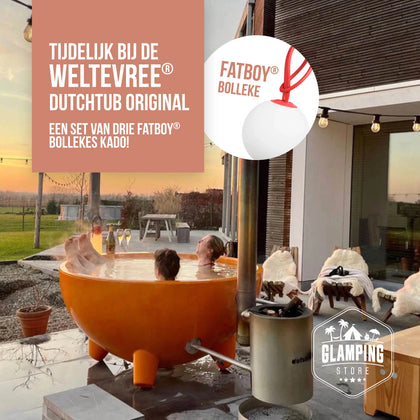 Weltevree Dutchtub + 3 gratis Fatboy Bollekes